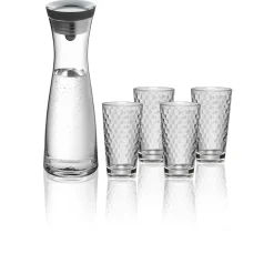 Basic Set Wasserkaraffe mit 4 Gläsern