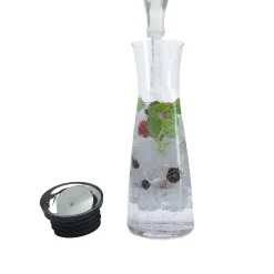 Basic Wasserkaraffe, 1 l, Edelstahl