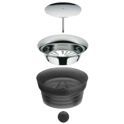 Basic Wasserkaraffe, 0,75 l, Schwarz