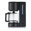 WMF Stelio Kaffeemaschine Glas, Deep Black