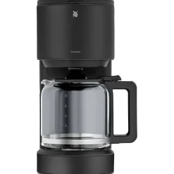WMF Stelio Kaffeemaschine Glas, Deep Black